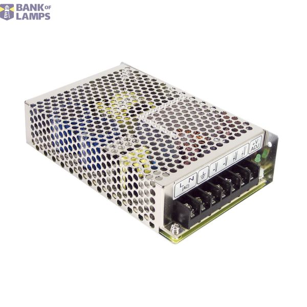 RS-100-15 Switching power supply, closed, 105W, 15V, 7A, MEAN WELL image 1