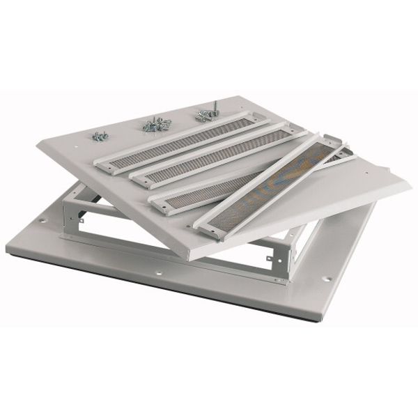 XSFE100602 Frame expansion, HxWxD = 200 x 1000 x 600 mm, grey image 1
