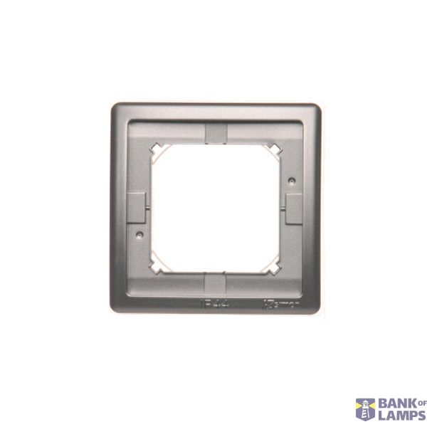 IP 44 single frame, Inox, metallized image 1