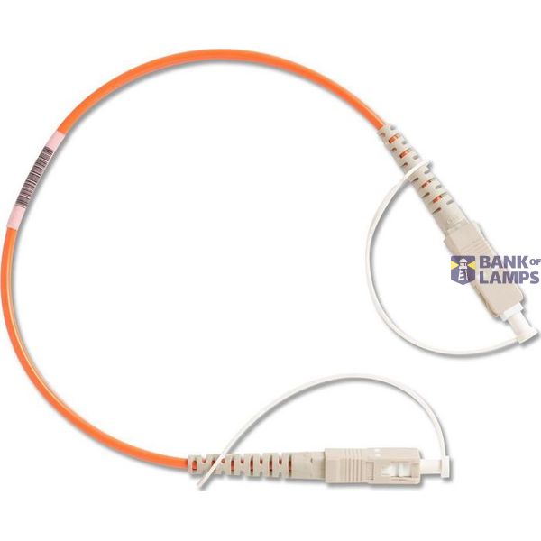 Fluke 62.5 um TRC 0.3-m Cord for OTDR Port (SC/SC) image 1