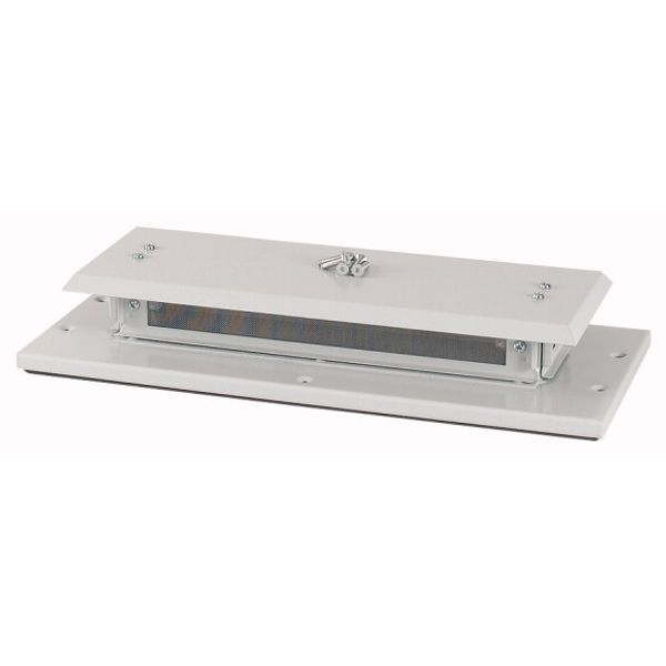 XLST4653 Top Panel, IP42, for WxD = 650 x 300mm, grey image 1