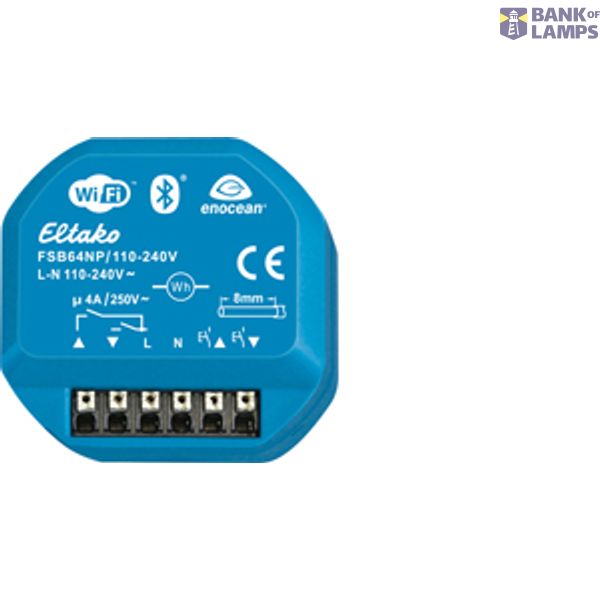 Wireless shading element and roller shutter actuator image 1