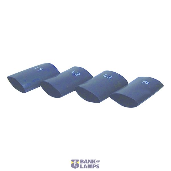 Heat shrinkable tube kit, for phase marking image 1