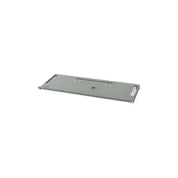 XPN4F-R-MCB08 Partition, NZM4 component mounting area/cable connection area, fixed mounting with remote operator, main busbar back, W=800mm image 11