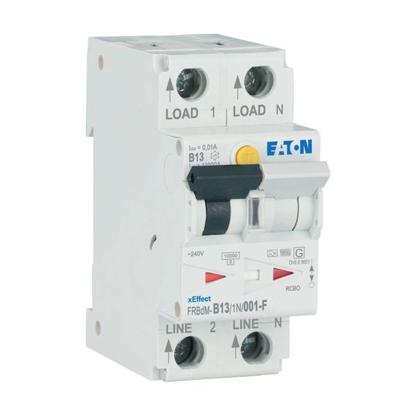 Digital RCD/MCB combination, 13 A, 10 mA, MCB trip characteristic: B, 1p+N, RCD trip characteristic: F image 12