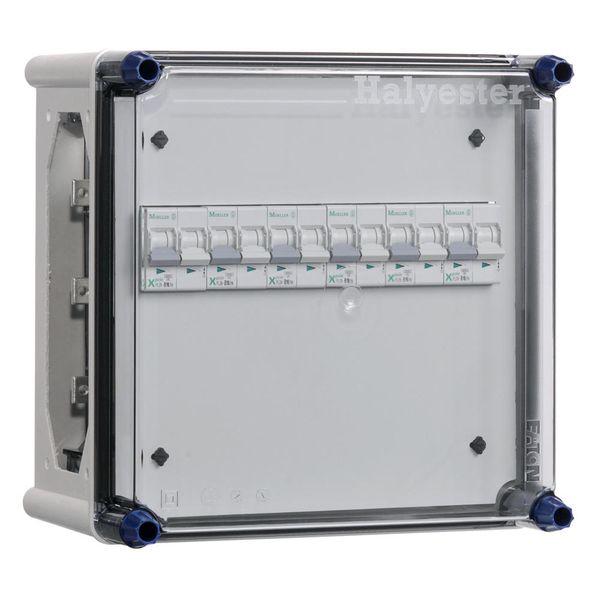 Distribution enclosure MCB 6x16A incl. bus bars image 2