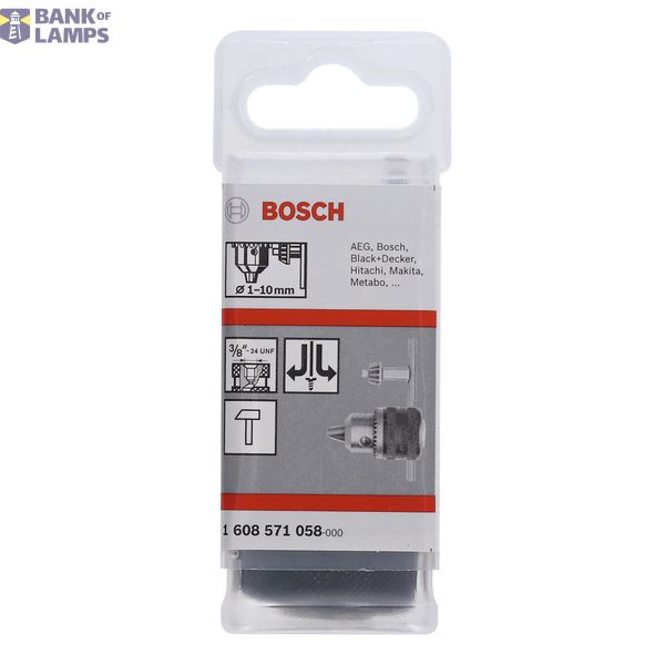 Keyed chucks up to 10 mm 1 – 10 mm, 3/8" - 24 image 2