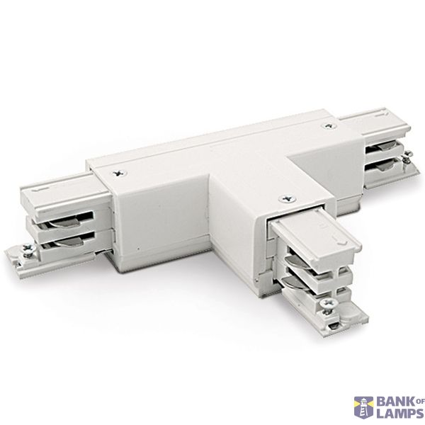 WHITE T CONNECTOR RIGHT image 1