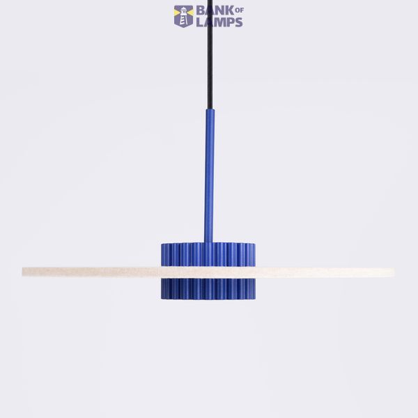 Pendant lamp OVO 1 ultramaryna/beżowa filc Gx53 image 9
