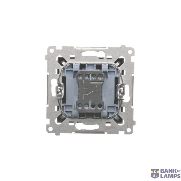 Three position (1-0-2) blind control double switch, 10A, white image 1