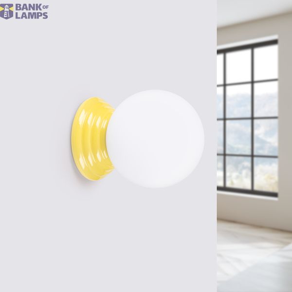Wall lamp ZORI yellow IP44 image 8