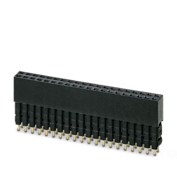 PSTD 0,65X0,65/40-2,54 - Female strip image 2