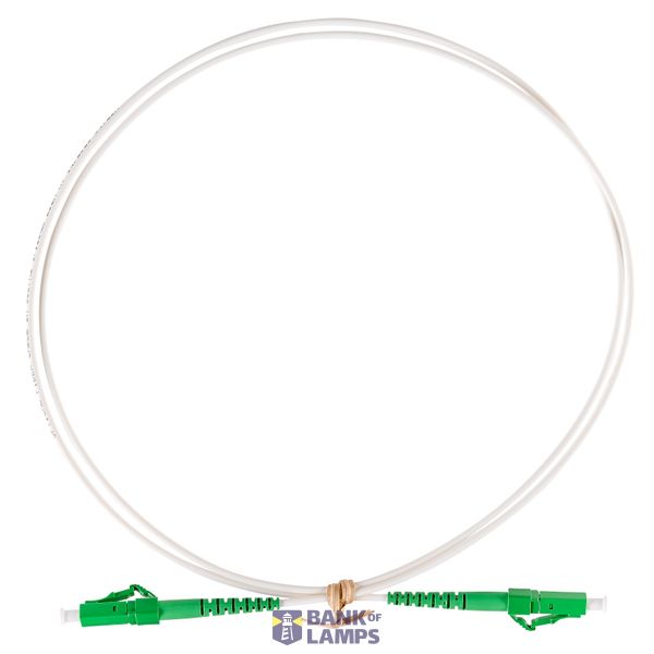 FTTH simplex patch cord. LC/APC – LC/APC, 9/125μm, OS2, 3.0m image 1