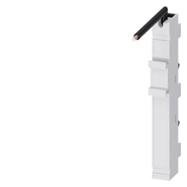 Adapter 1-pin, 63 A, L1, 18 x 160 mm image 1