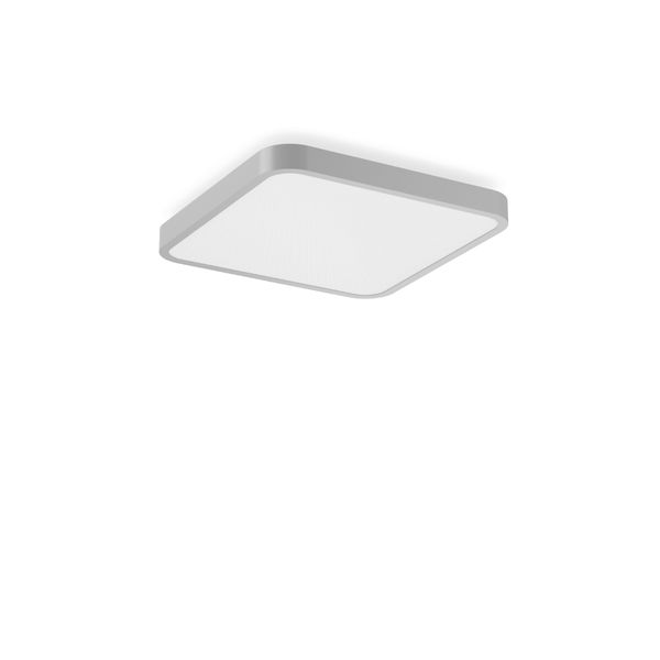 TRIONA square, 64 W, 7900 lm, 840, silver, DALI Ceiling and wall lumin image 2