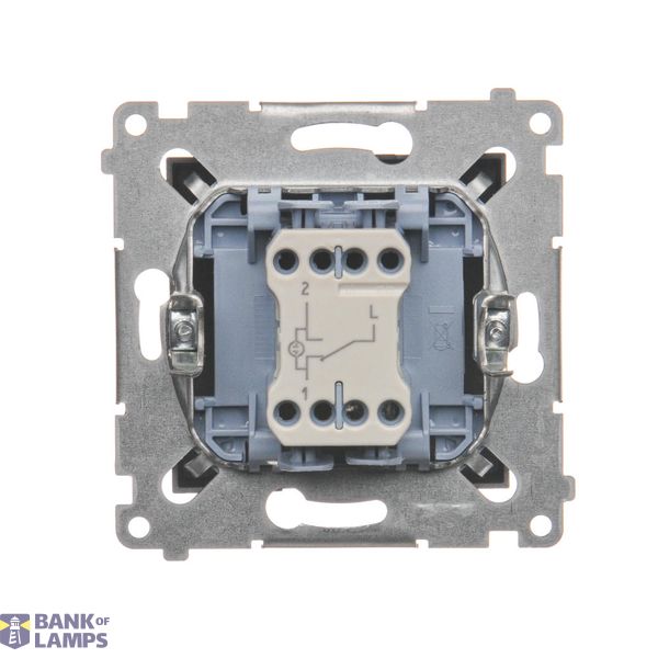 HDMI single socket, module, graphite mat, HDMI Standard: HDMI 2.1 image 1