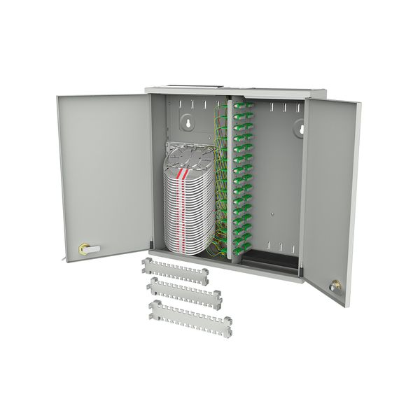 OpDAT Wall-mounted distributor M 30xLC-Q APC OS2(ceramic, green) image 1