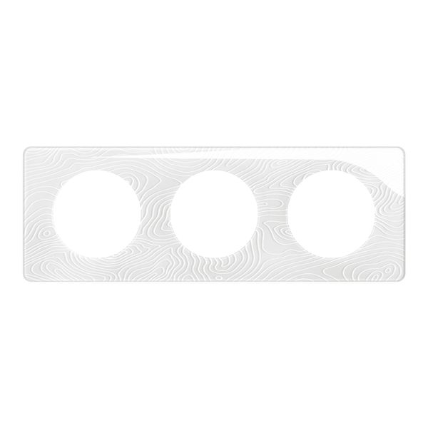 PLATE 3 GANG RELIEFED WHITE image 6