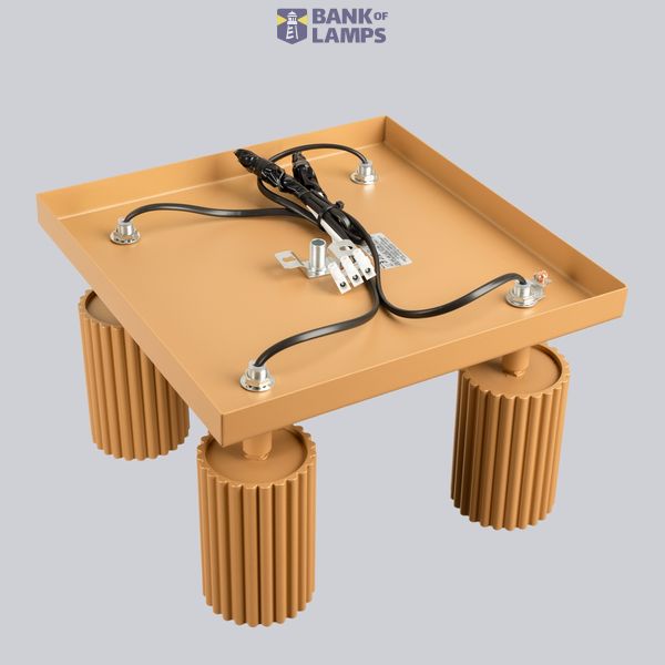 CEILING LAMP FOR DINING ROOM CARBON MOVABLE GOLDEN SPOTLIGHTS ON GU10 image 9