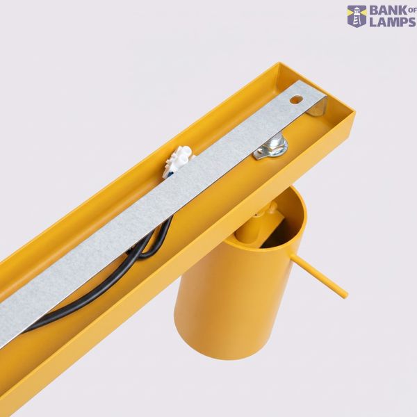 Ceiling lamp RING 6L yellow image 2