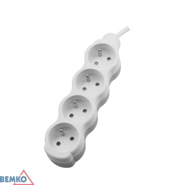 EXTENSION CORD NB 4X 2P+Z 1.5MM X 1.5M image 1