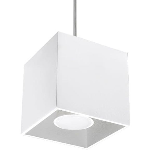HANGING LAMP QUAD 1 WHITE GU10 1X40W IP20 image 1