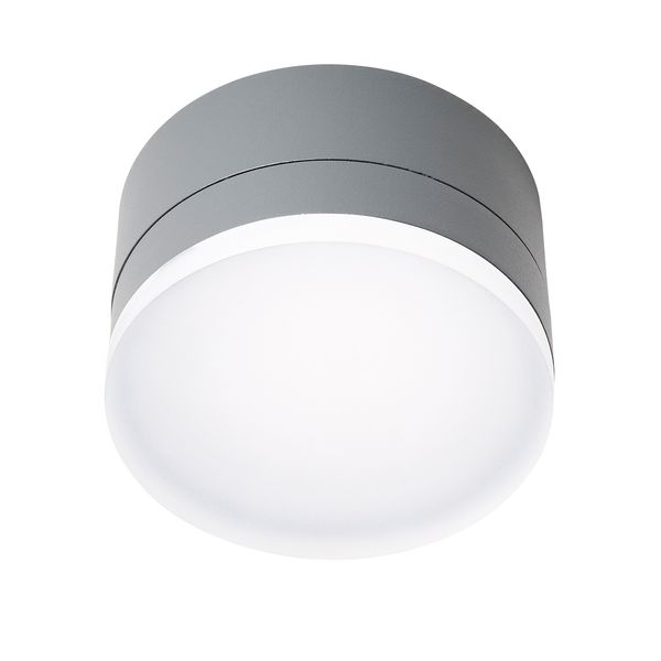 Zelda LED Round Large 12W 740lm 3000K IP54 anthracite image 1