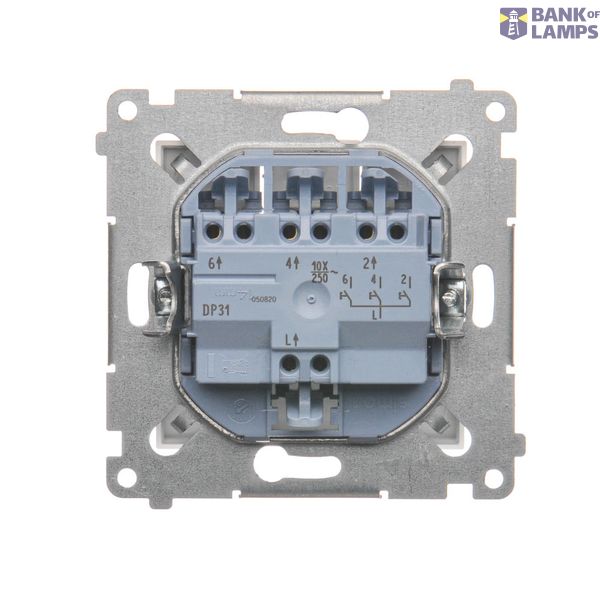 Single key without pictogram for electronic products, matt aluminum image 1
