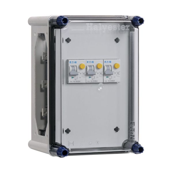 Distribution enclosure Alamat 3x16A incl. bus bars image 4