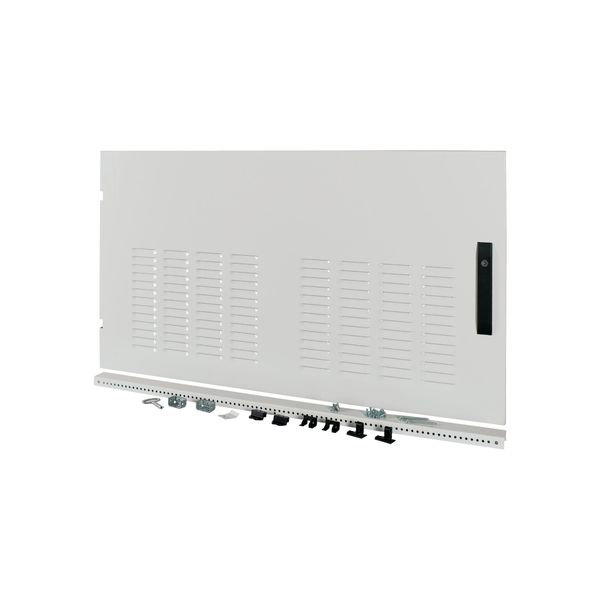 XSDMLV40612 Device area door, ventilated, IP42, left, HxW=600x1200mm, grey image 2