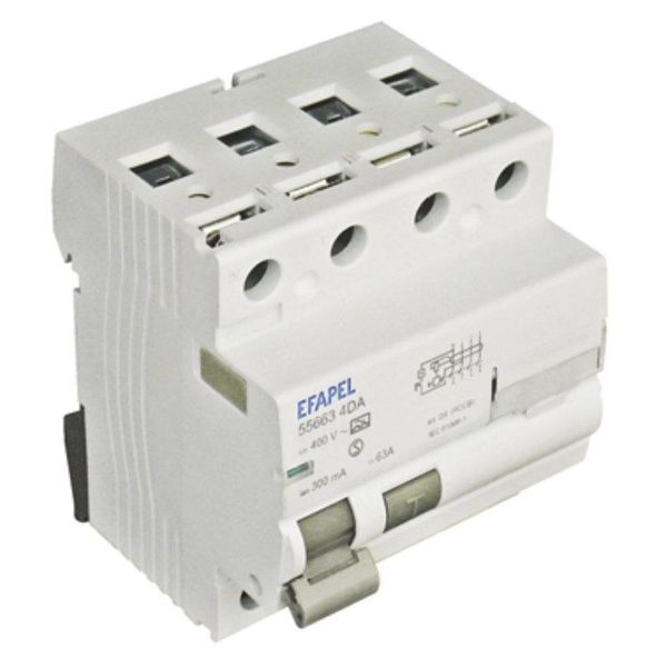 RCCB 4P - 300MA - A - 63A image 1