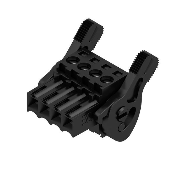 PCB plug-in connector, female plug, 3.50 mm, Number of poles: 4, 180°, Clamping yoke connection, Clamping range, max. : 1.5 mm², Box image 4