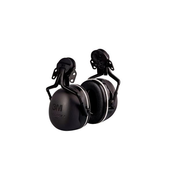 3M™ PELTOR™ Earmuffs, Black, Helmet Mounted, X5P5E image 2