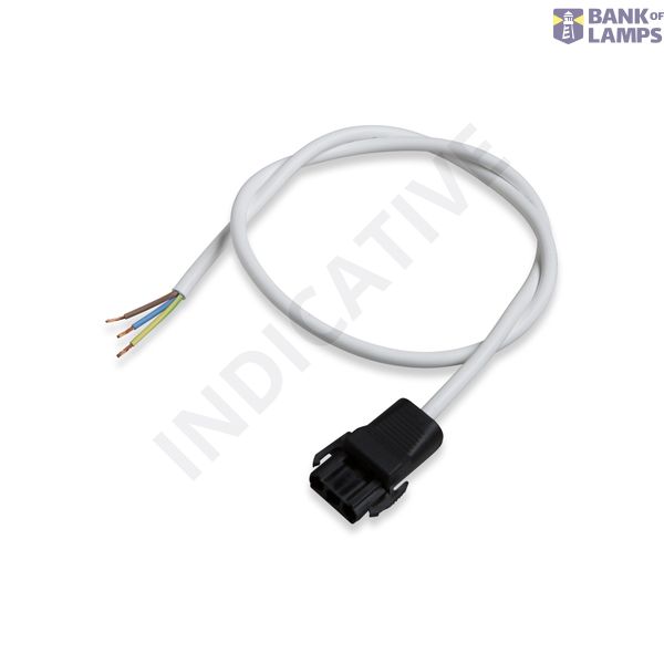 Cable set 3p plug 3x2,5mm� HF-A blk 4m image 1