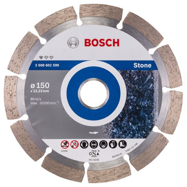 Standard for Stone diamond cutting disc 115 x 22,23 x 1,6 x 10 mm image 2
