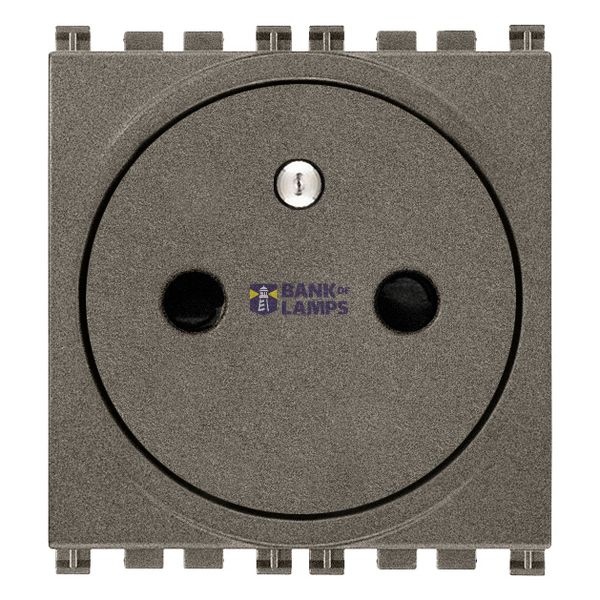 Flat 2P+E16A FR SICURY outlet screwless image 1