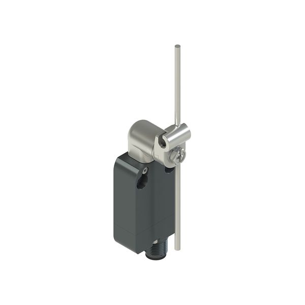 Modular prewired switch with metal revolving lever with adjustable stainless steel rod  diam.3x125 image 1
