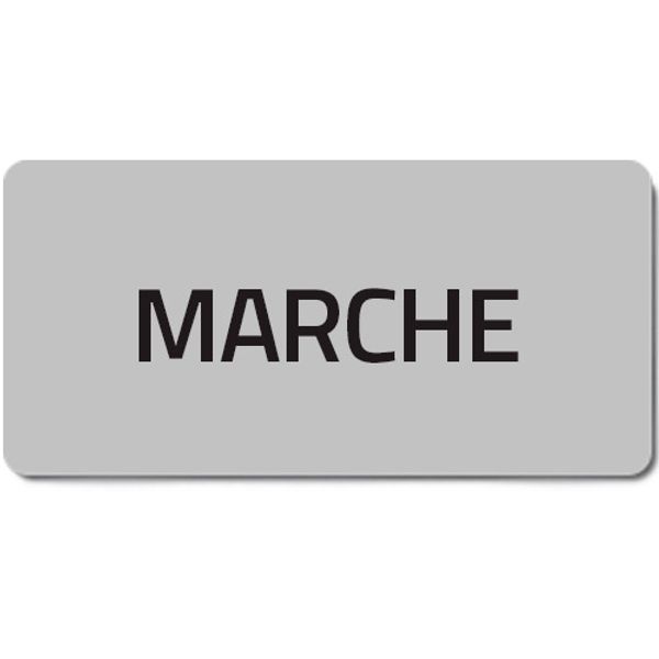 Adhesive label "MARCHE" image 1