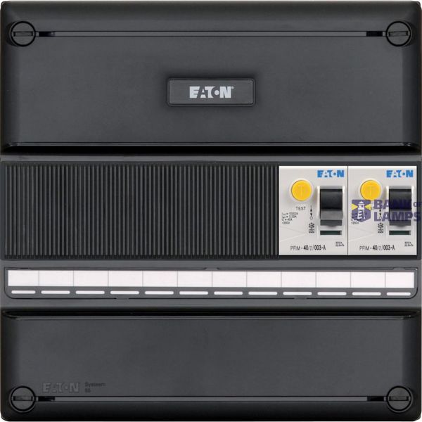 Systeem 55 consumer unit + 2x RCD 2-pole 40A, 30mA, A image 11
