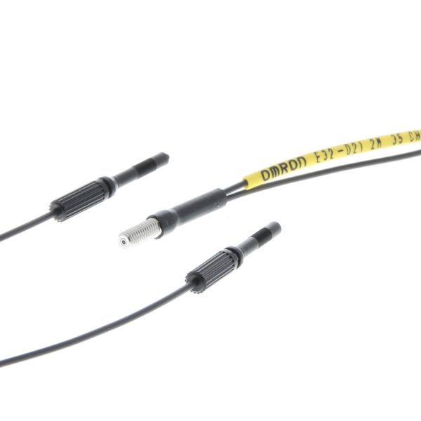Fiber optic sensor head, diffuse, long distance detection, M4 cylindri E32 6003F image 3