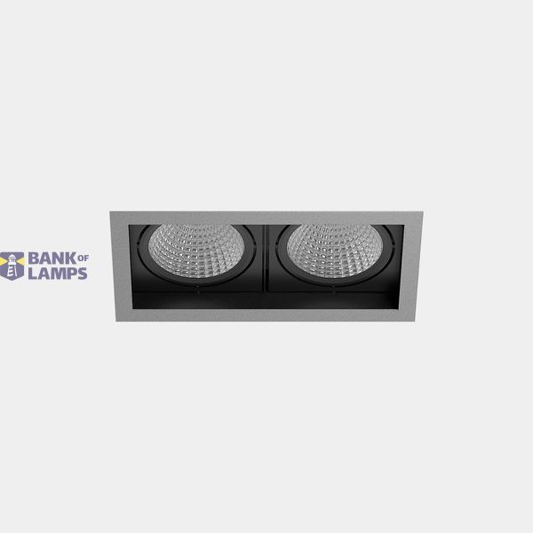 Downlight MULTIDIR TRIM BIG 33.2W LED neutral-white 4000K CRI 90 22.5º DALI-2 Grey IN IP20 / OUT IP54 4170lm image 1