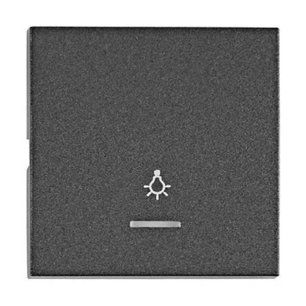 Rocker S 50, tranparent control window, symbol light, anthra image 1