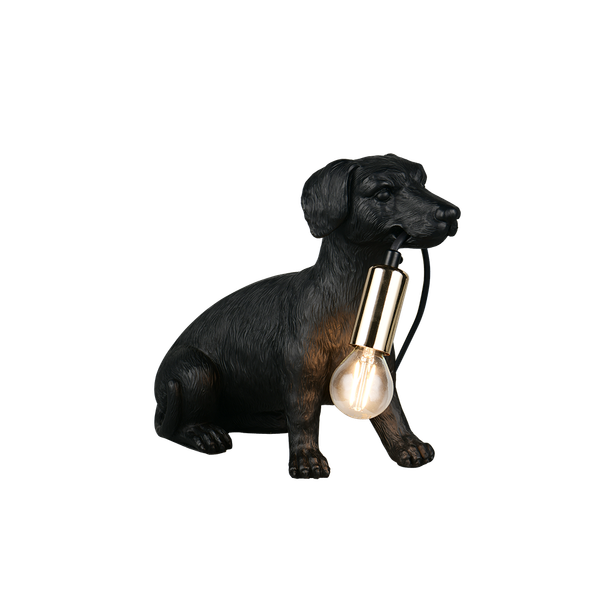 Waldi table lamp E14 black image 1