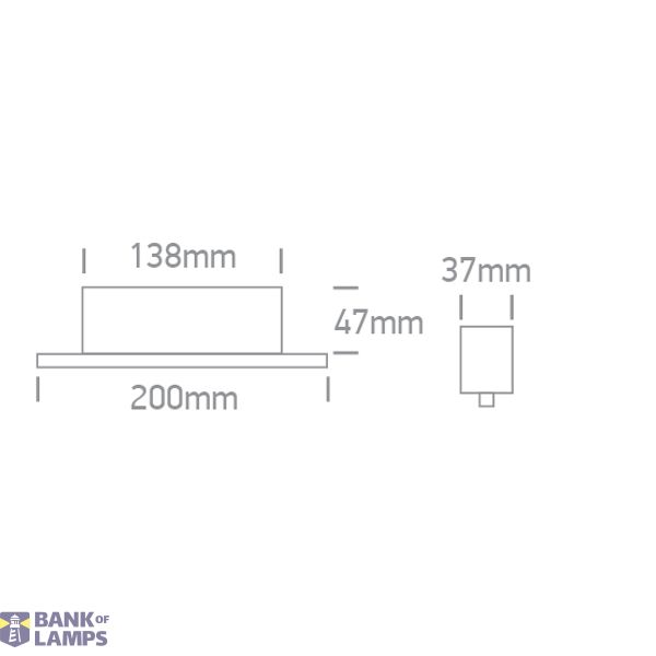 BLACK 12W CCTV 48V IP20 MAXI image 2