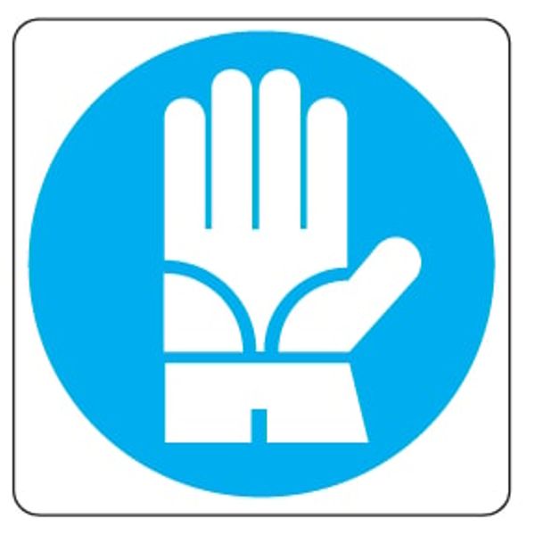 Mandatory sign - Al - Side: 330 mm image 1