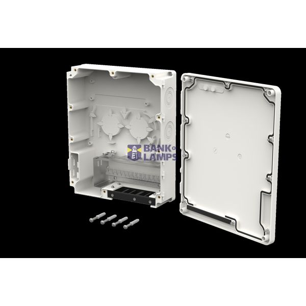 OpDAT MV hybrid 12xmodule cutouts unequipped IP65 image 1