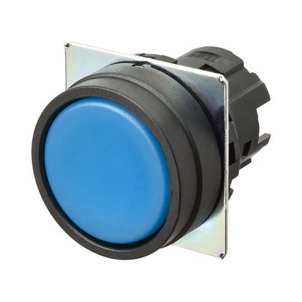 Pushbutton A22NZ 22 dia., bezel plastic, flat, momentary, cap color op A2270005D image 2