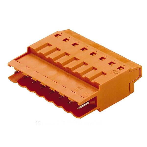 PCB plug-in connector, male plug, 5.08 mm, Number of poles: 10, 180°, TOP connection, Clamping range, max. : 2.5 mm², Box image 1