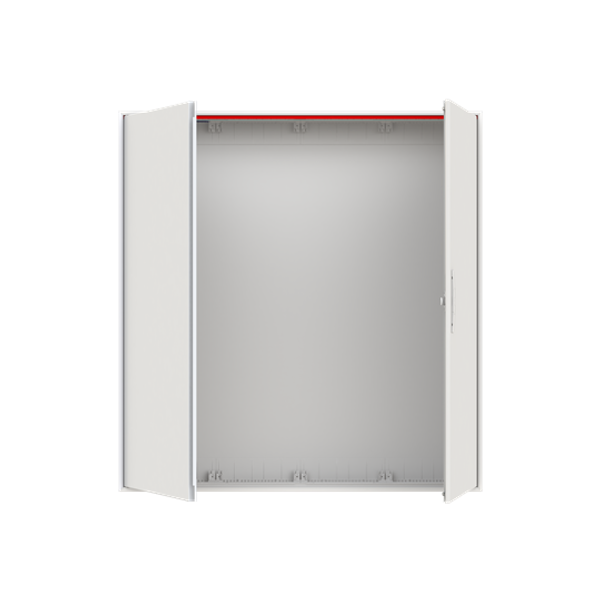 CA47 small distribution board 4FB, 7-row empty with door image 1