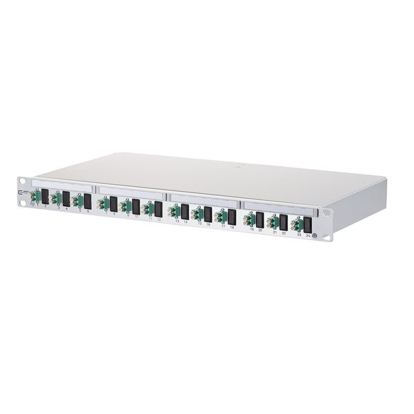 OpDAT PF patch panel splice 12xLC-Duplex OM3 image 2